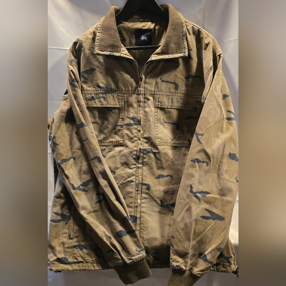 Stüssy Camo Trucker Jacket